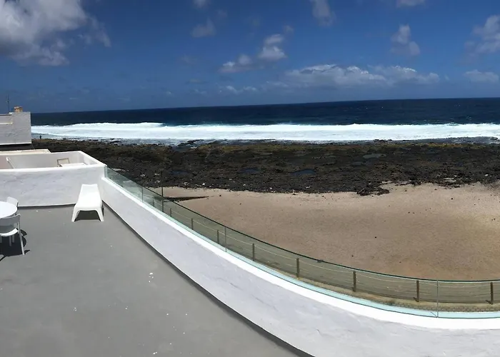 Casa Anclada En La Santa- 4 Frente Al Mar- 1ª Linea Solarium