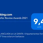Casa Anclada En La Santa- 4 Frente Al Mar- 1ª Linea Solarium Апартаменты *