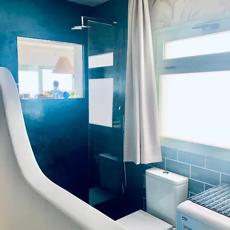 Casa Anclada En La Santa- 4 Frente Al Mar- 1ª Linea Solarium アパート *