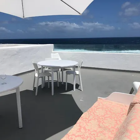 Appartement Casa Anclada En La Santa- 4 Frente Al Mar- 1ª Linea Solarium *